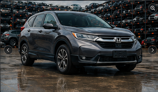 Honda CR-V presented in the approved vehicle detail gallery